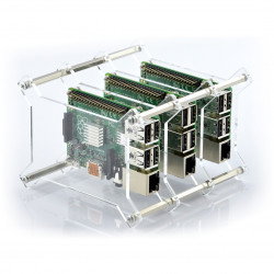 Gehäuse für Raspberry Pi 4B / 3B + / 3B / 2B x3 - offen