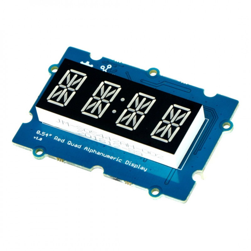 Grove - Alphanumerisches 0,54-Zoll-Rot-Quad-Display