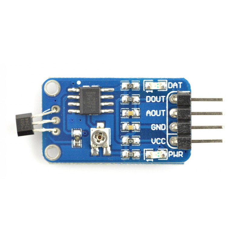 Hallsensor AH49E - Waveshare-Modul