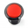 Arcade Push Button 3,3cm schwarzes Gehäuse - rot mit Hintergrundbeleuchtung