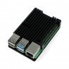 JustPi-Gehäuse für Raspberry Pi 4B - Aluminium - Schwarz - LT-4B03
