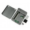 Aluminiumgehäuse für Raspberry Pi 4B - Argon Neo - grau