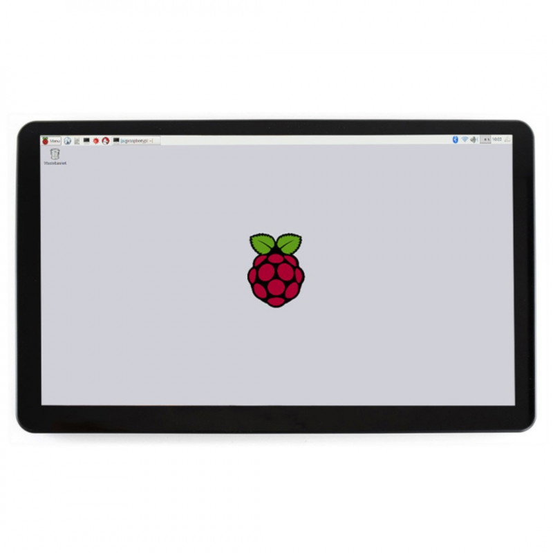 Kapazitiver IPS-LCD-Touchscreen 15,6 '' (H) 1920x1080px HDMI + USB für Raspberry Pi 4B / 3B + / 3B / Zero + Gehäuse