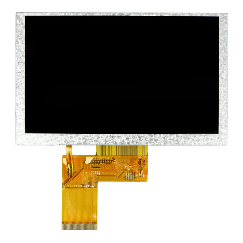 Waveshare DPI-Bildschirm - LCD IPS 5 '' 800x480px für Raspberry Pi 4B / 3B + / 3B / Zero