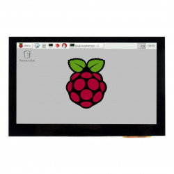 Waveshare B Touchscreen, kapazitives LCD 4,3 '' IPS 800x480px HDMI + USB für Raspberry Pi 4B / 3B / 3B + Zero