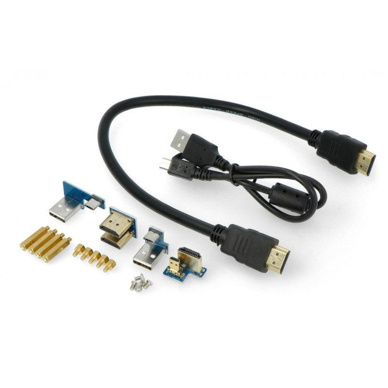 Waveshare B Touchscreen, kapazitives LCD 4,3 '' IPS 800x480px HDMI + USB für Raspberry Pi 4B / 3B / 3B + Zero