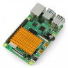 Kühlkörper 40x30x5mm für Raspberry Pi 4 mit Wärmeleitband - Gold