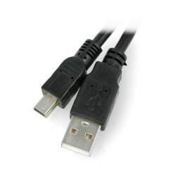 MiniUSB-Kabel B - A 2.0 Lanberg 0,3 m - schwarz