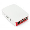 Offizielles Raspberry Pi Model 3B+ / 3B / 2B Gehäuse – rot und weiß