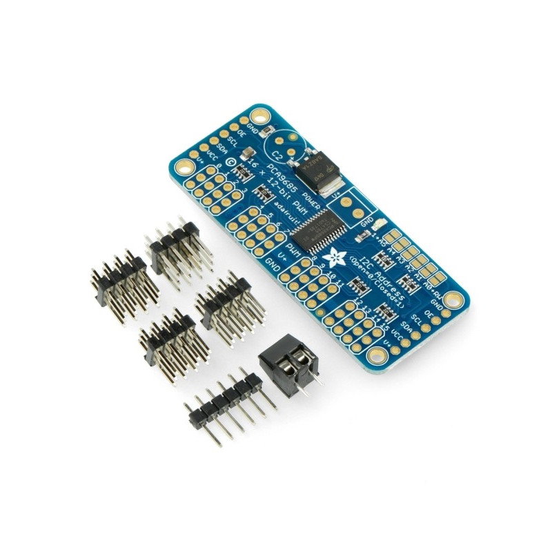 PCA9685 - 16-Kanal-12-Bit-PWM-I2C-Servotreiber -