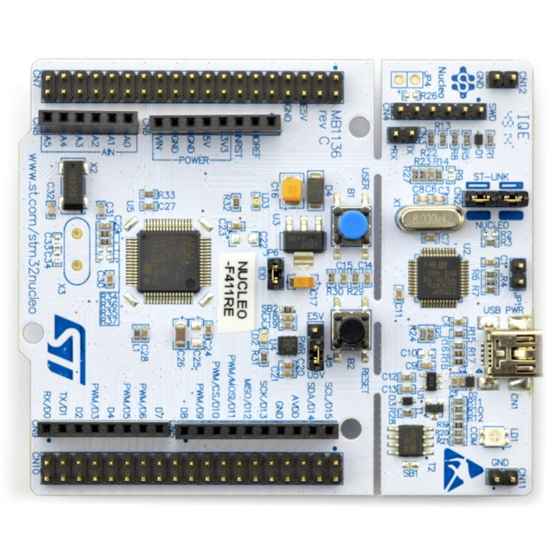 STM32 NUCLEO-F401RE - STM32F411RE ARM Cortex M4