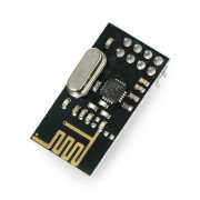 Funkmodul nRF24L01 + 2,4 GHz - THT-Transceiver - schwarz