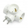 Dreifach-Splitter für AC 230V-Steckdose