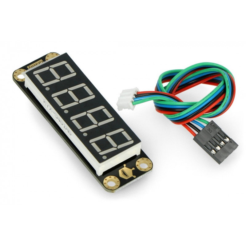 DFRobot Gravity - 4-stellige Segmentanzeige - rot - DFRobot DFR0645-R