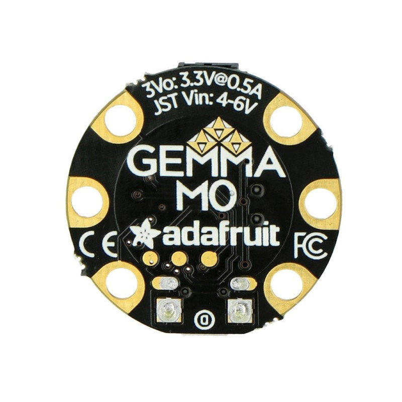 Adafruit GEMMA M0 - Miniaturplattform mit ATSAMD21E18 3,3 V Mikrocontroller
