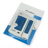 Kabeltester RJ45 / RJ12 / RJ11 / Koaxial - Lanberg NT-0401