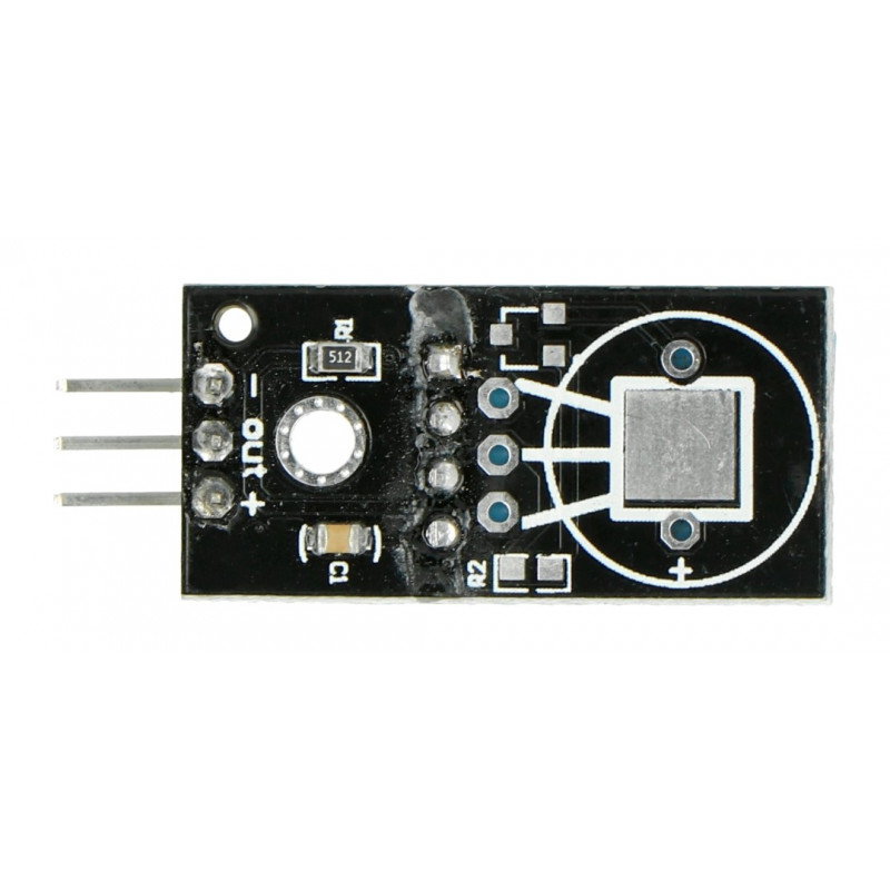 DHT11 Temperatur- und Feuchtigkeitssensor - Modul + Kabel