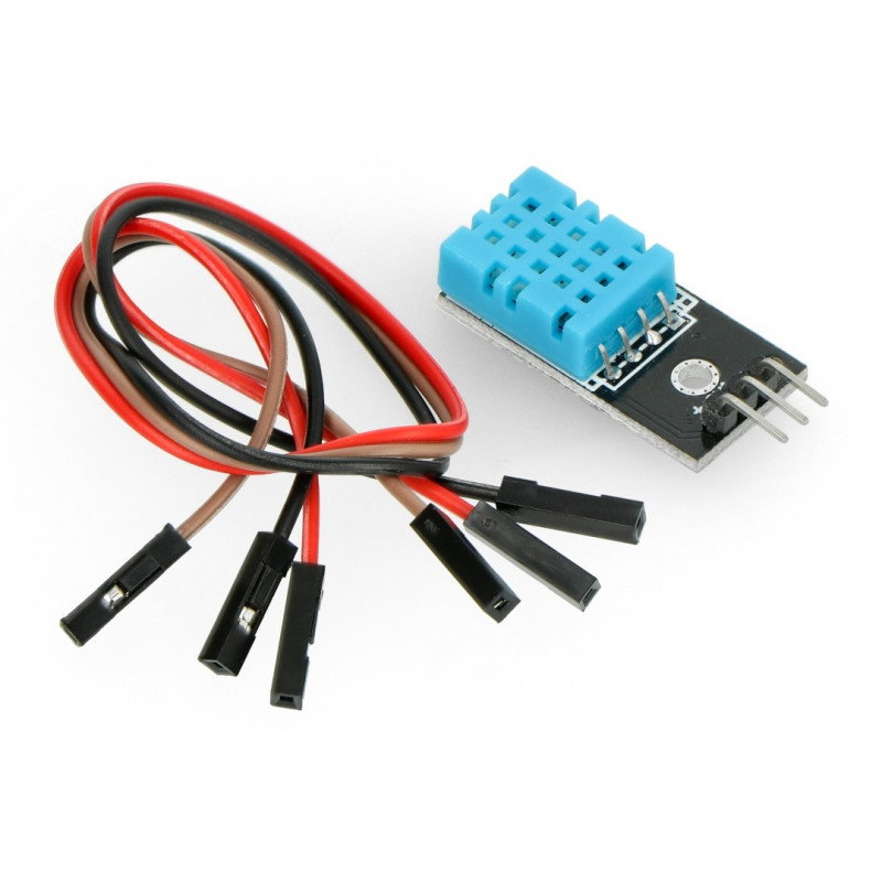 DHT11 Temperatur- und Feuchtigkeitssensor - Modul + Kabel