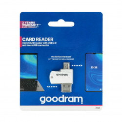 MicroSD-Kartenleser mit USB- und microUSB-OTG-Eingang - GoodRam