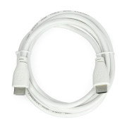 HDMI 2.0-Kabel – 1 m lang – offiziell für Raspberry Pi – weiß