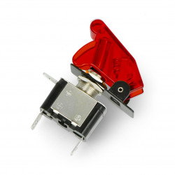 Kippschalter ON-OFF 12V / 20A beleuchtet - rot