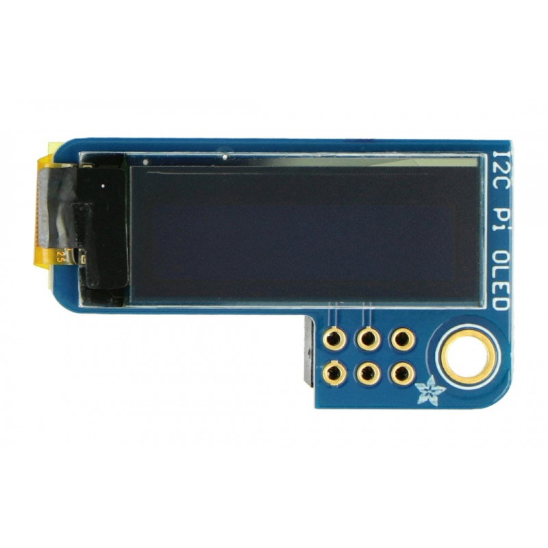 Adafruit PiOLED - OLED-Grafikdisplay 0,9 '' 128x32px I2C für Raspberry Pi