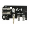 Aluminiumgehäuse für Raspberry Pi 4B mit Lüfter - Argon ONE M.2