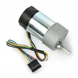 Motor mit Getriebe 6,3: 1 37Dx65L 24 V 1600 U/min + Encoder CPR
