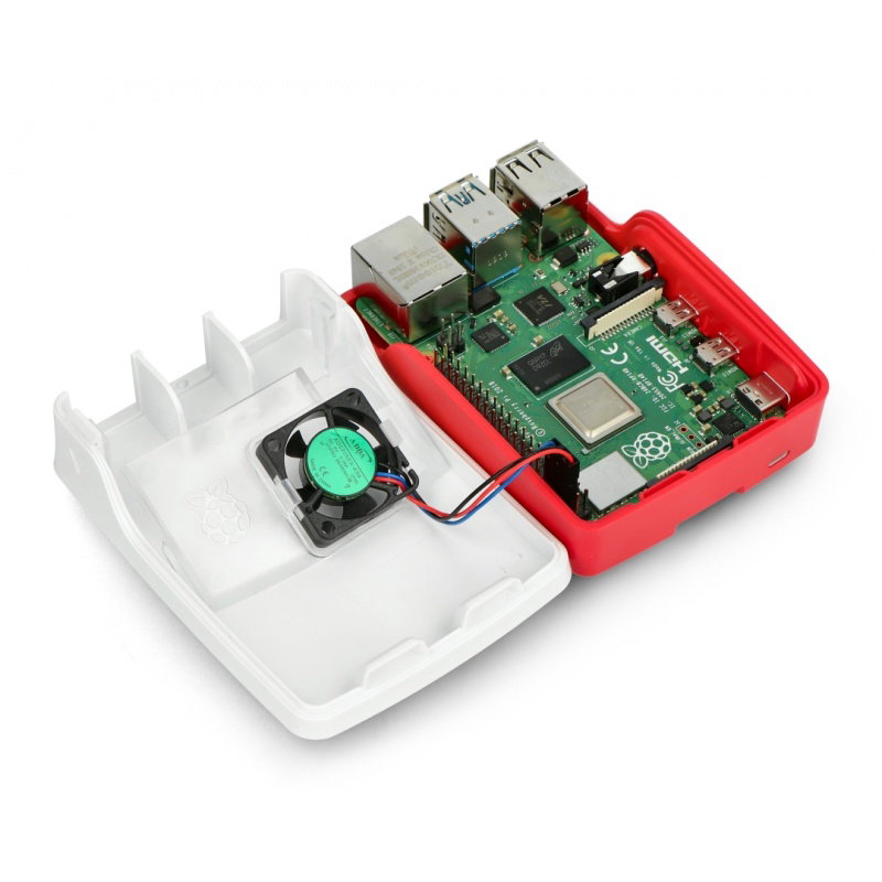 Lüfter für das offizielle Gehäuse des Raspberry Pi 4B