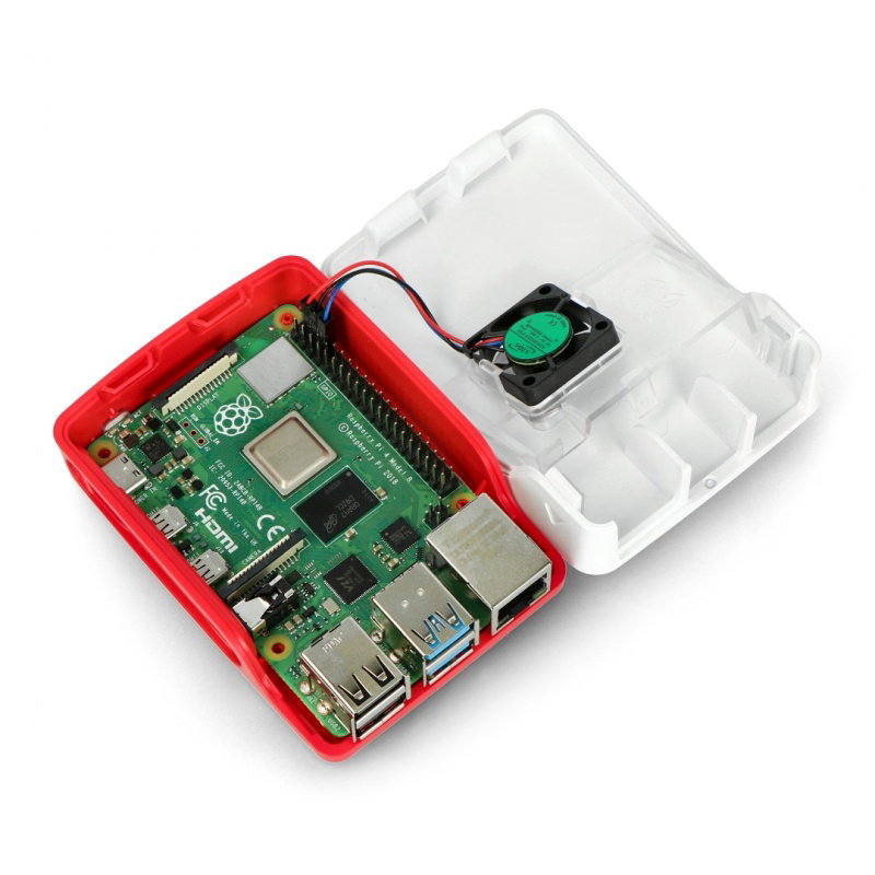 Lüfter für das offizielle Gehäuse des Raspberry Pi 4B