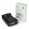 Gehäuse für Raspberry Pi 4 mit Lüfter - schwarz
