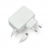 MicroUSB 5.1V / 2.5A Netzteil für Raspberry Pi 3B+ / 3B / 2B / Zero, original T6712DV - weiß