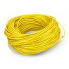Installationskabel LgY 1x0,5 H05V-K - gelb - 100m Rolle