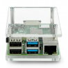 Raspberry Pi Model 3/2 / B + Gehäuse - transparent offen