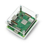 Raspberry Pi 3 Model A + Gehäuse, transparent, offen