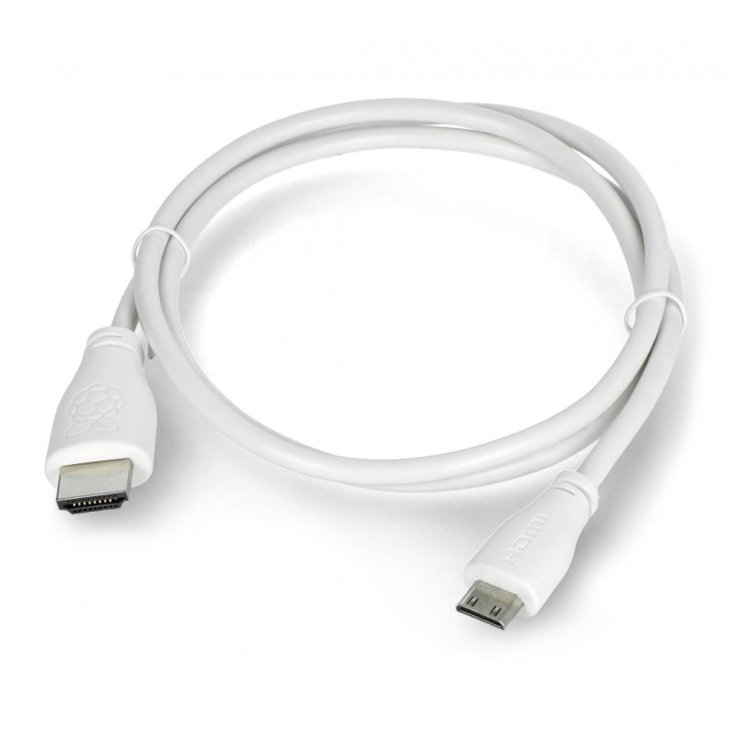 Kabel miniHDMI - HDMI original für Raspberry Pi Zero - 1m