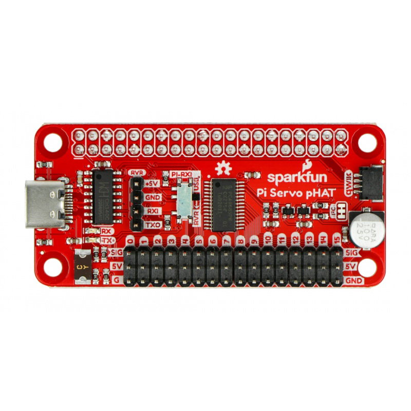 Servo pHAT - 16-Kanal-PWM-I2C-Treiber für Raspberry Pi -