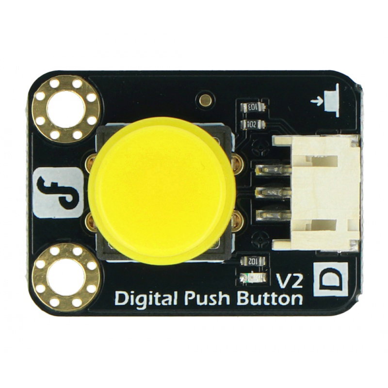 DFRobot Gravity - Tact Switch digitaler Knopf - gelb