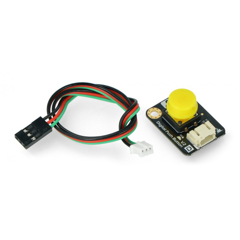 DFRobot Gravity - Tact Switch digitaler Knopf - gelb