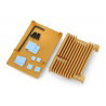 JustPi-Gehäuse für Raspberry Pi 4B - Aluminium - Kupfer-Gold - LT-4B03