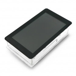 Transparentes Gehäuse für Raspberry Pi und dedizierter 7-Zoll-Touchscreen