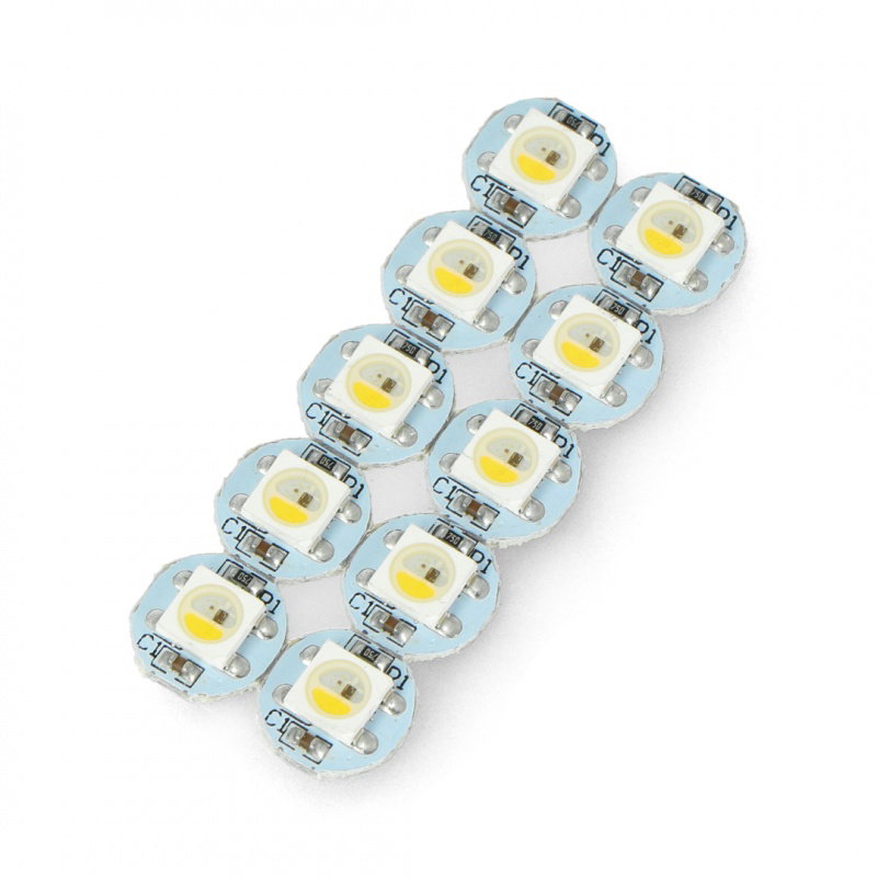 NeoPixel RGBW Mini Button PCB - SK6812 - adressierte LEDs -