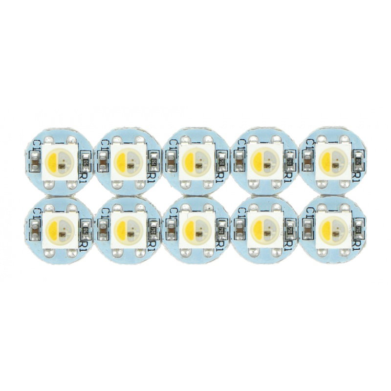 NeoPixel RGBW Mini Button PCB - SK6812 - adressierte LEDs -