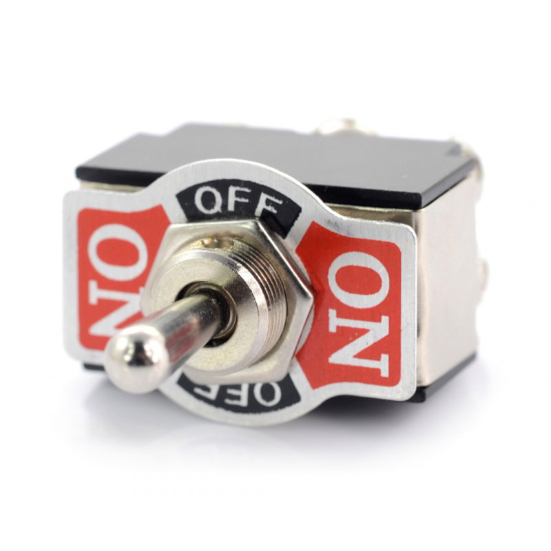 Kippschalter ON-OFF-ON KN3 (B) -223 250V / 6A - monostabil