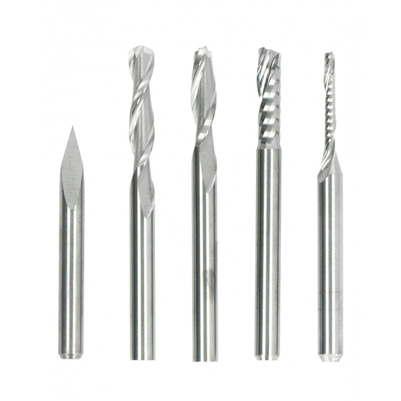 Set mit 5 CNC-Fräsern - für Snapmaker 2.0