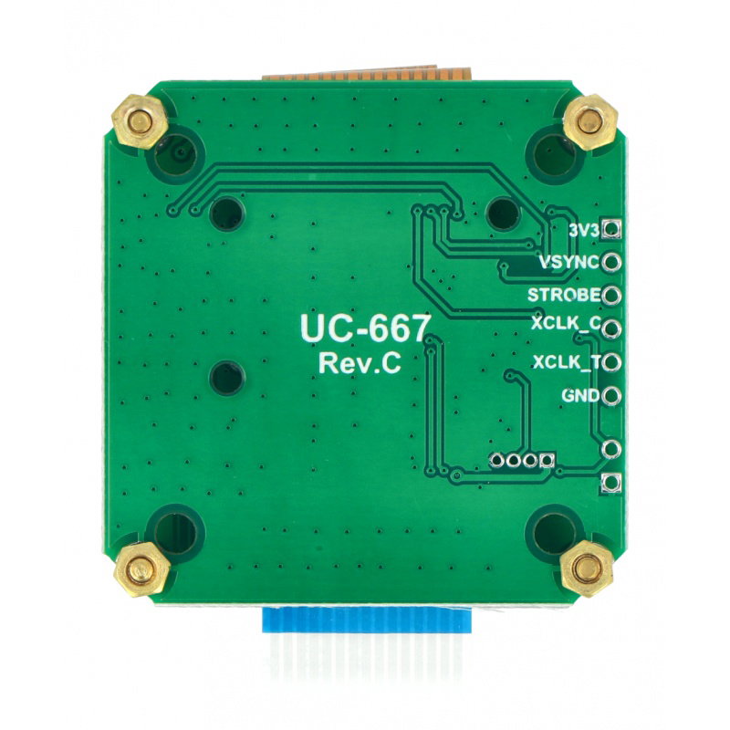 OV9281 1Mpx Global Shutter Kamera mit M12 Objektiv für Nvidia