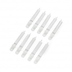LED 5mm RGB WS2811 adressiert - 10St.