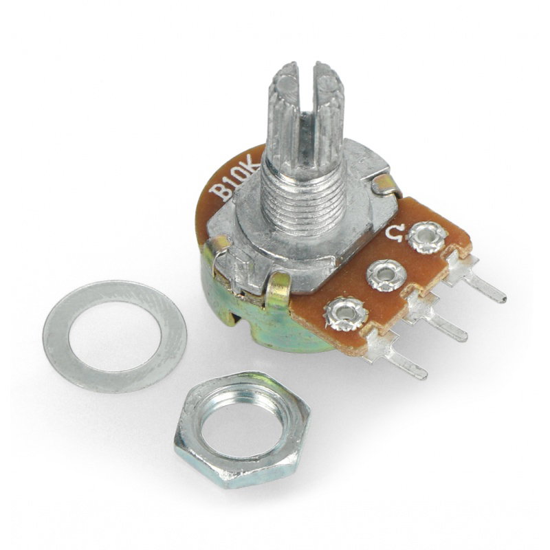 Drehpotentiometer 10kΩ linear 1/8W