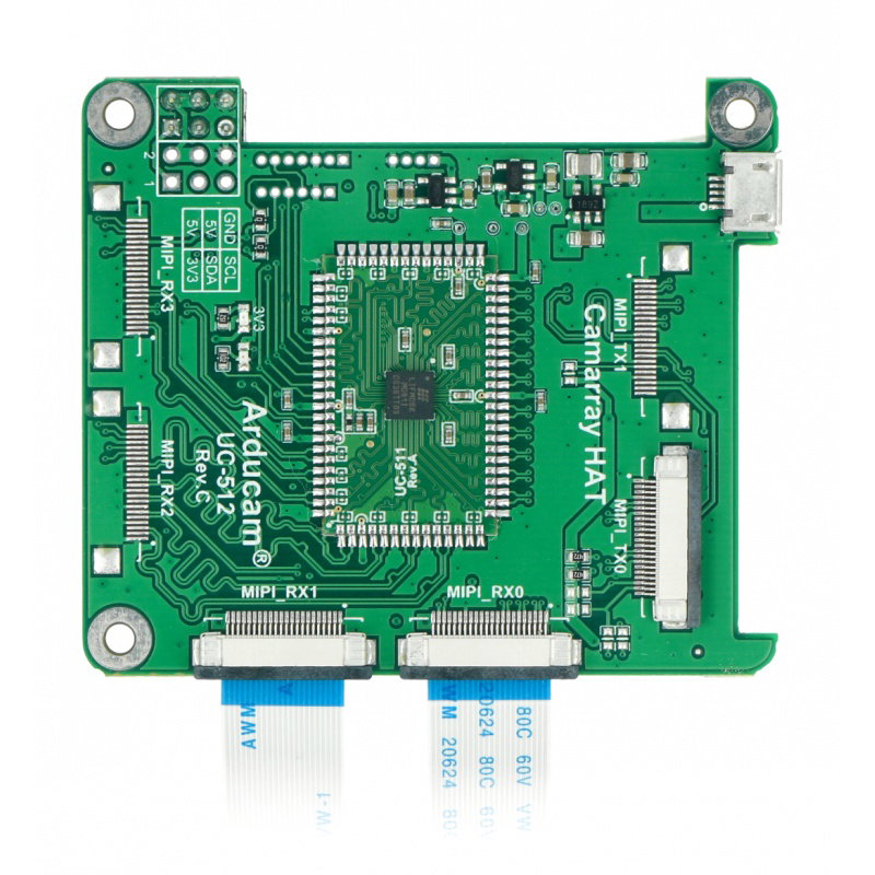 Stereoskopische 1-Mpx-Kamera für Raspberry Pi und Nvidia Jetson