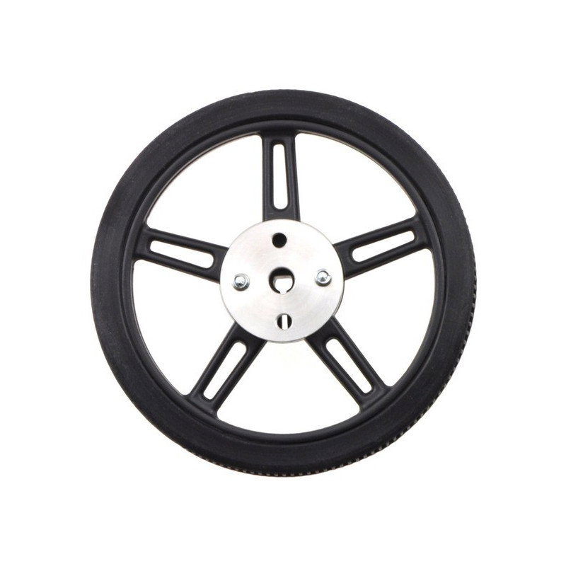 Pololu 60 x 8 mm schwarze Räder - ein Paar